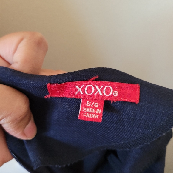 XOXO blue a-line dress 5/6 - Picture 5 of 7